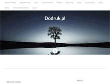 Tablet Screenshot of dodruk.pl